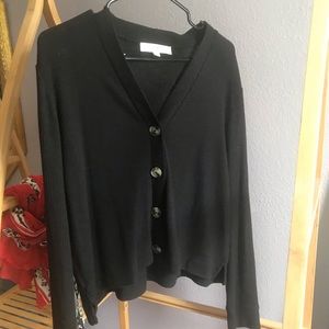Loft Black Cardigan